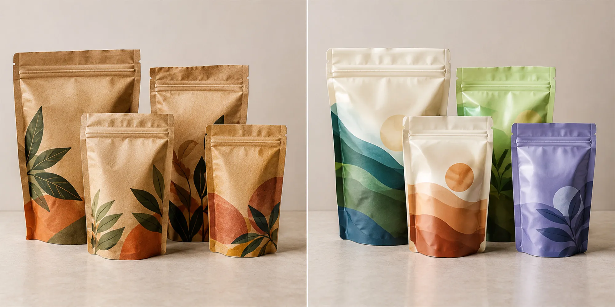 Compostable vs. Biodegradable Coffee Pouches
