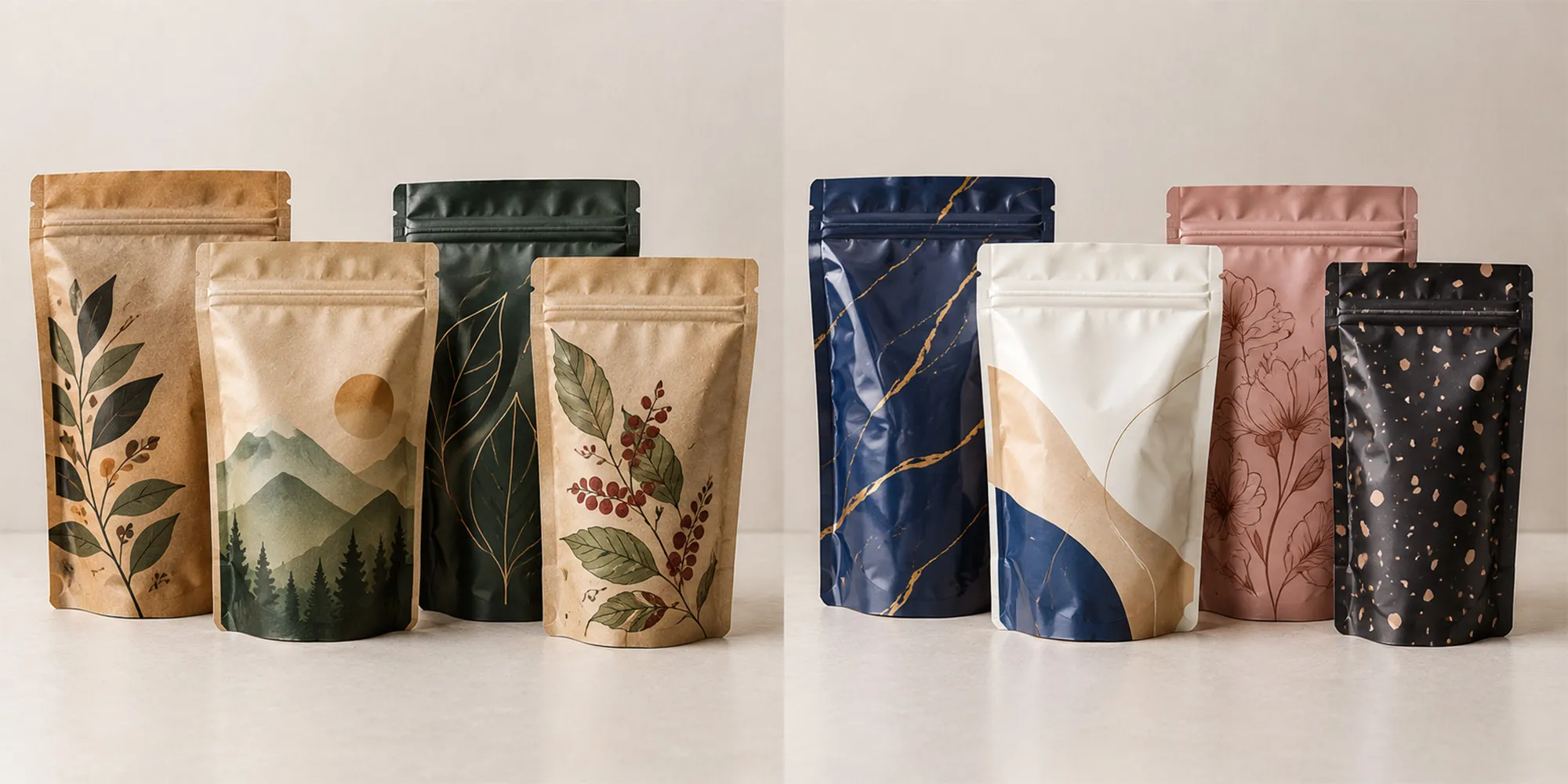 Compostable vs. Biodegradable Coffee Pouches