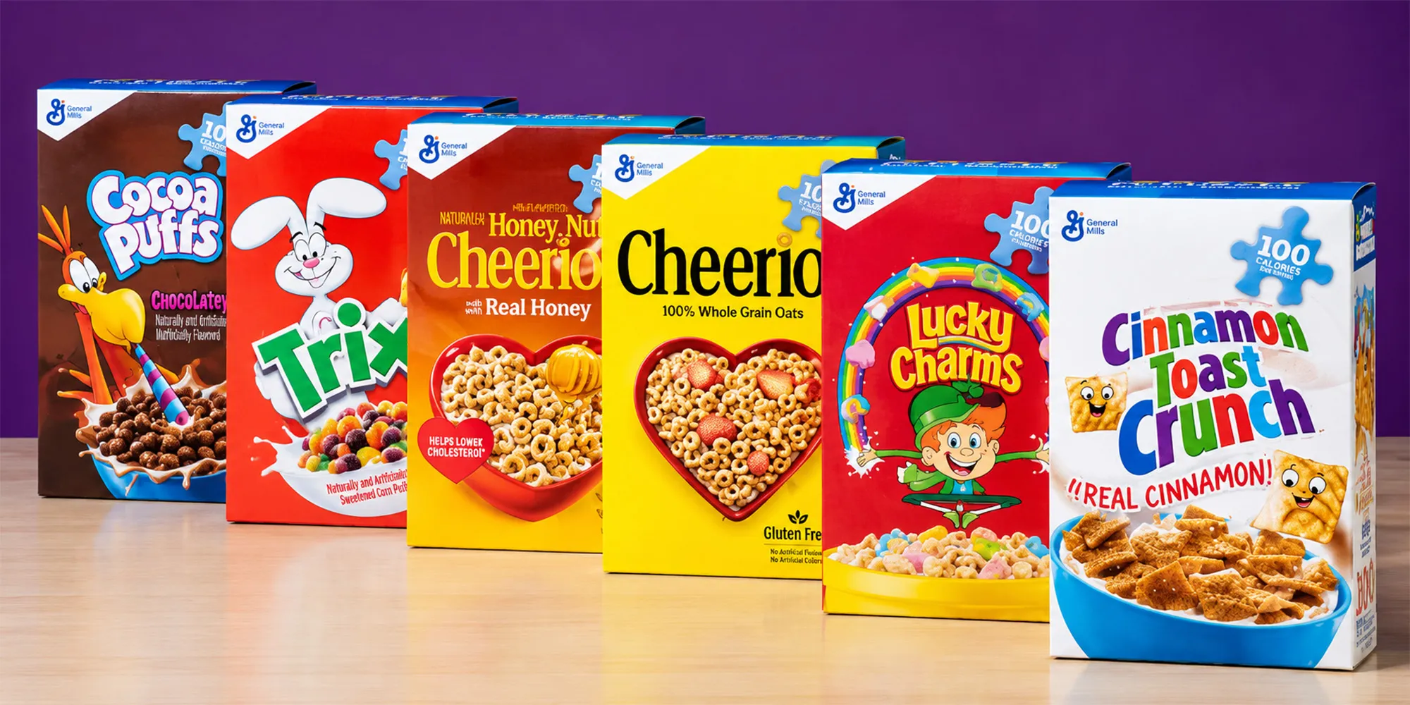 Creal and snacks packaging