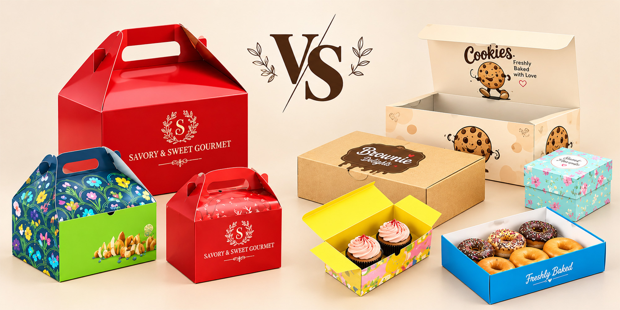 Gable Boxes vs. Straight-Tuck Cartons for Bakery Products: Which Cardboard Format Actually Keeps Product Fresher