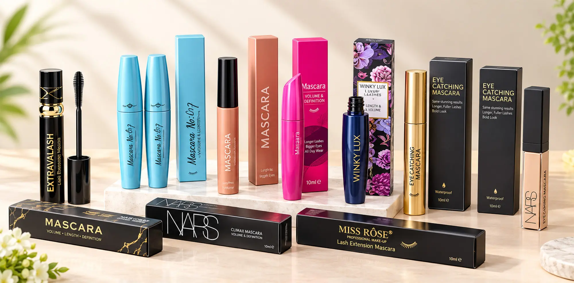 Mascara and Small Cosmetic Boxes: Getting Low-MOQ Cardboard Packaging for the Smallest SKU in Your Line
