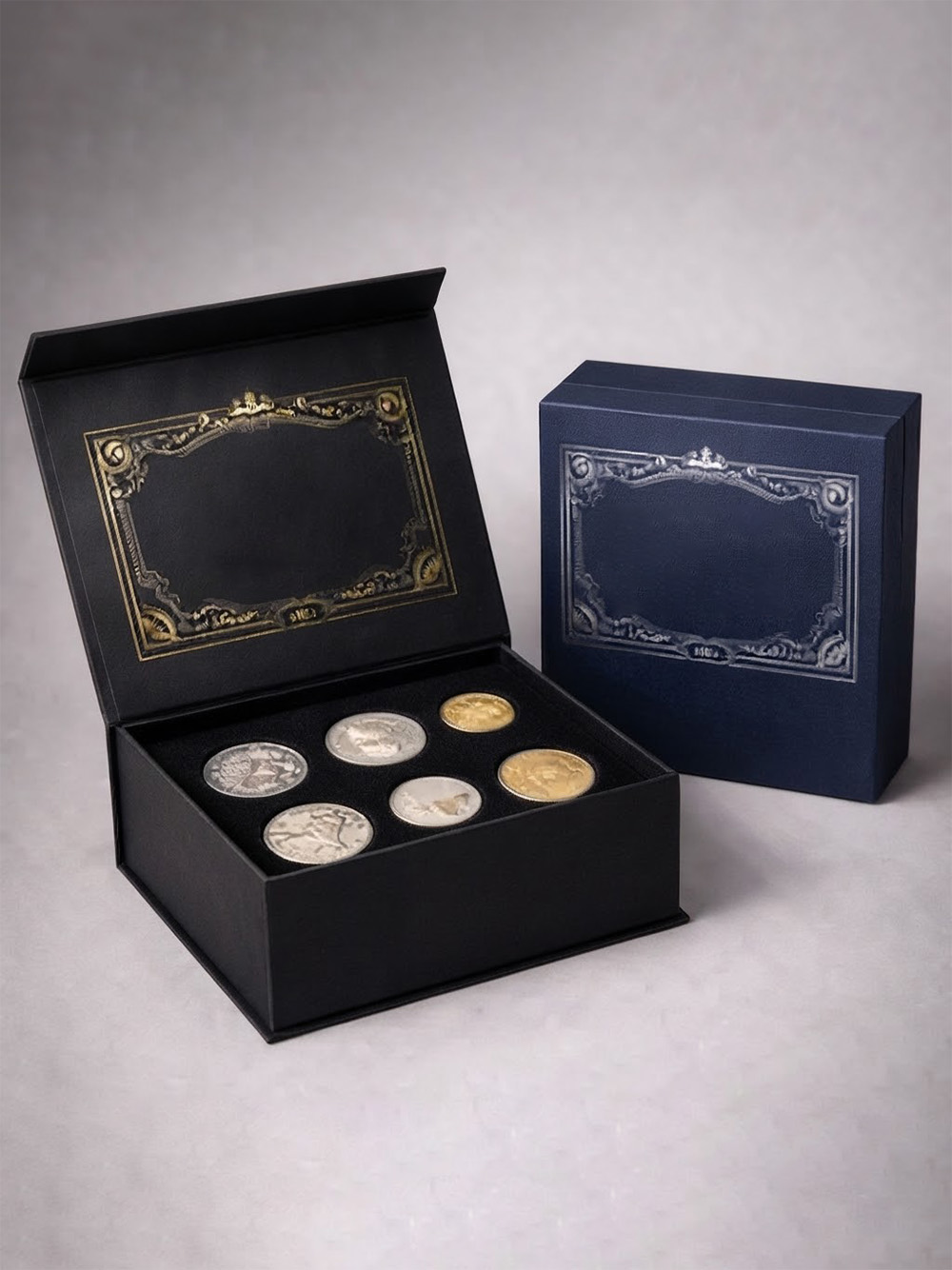 Custom Collectible Coin Boxes