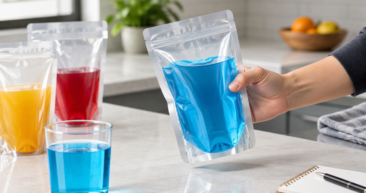 Can stand-up pouches hold liquid without leaking?