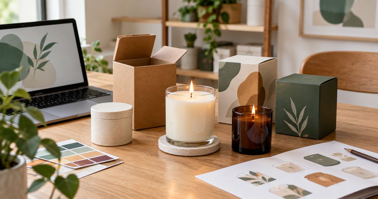 Candle packaging for small brands: complete 2026 guide