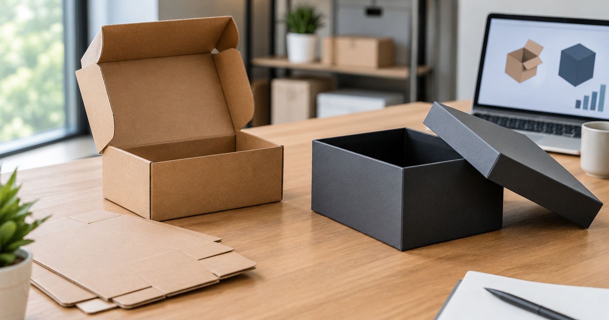 When is a rigid box more cost-effective than a folding carton?